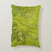 緑の具象要約、アート、ホームデコール、背景 アクセントクッション (裏面(縦))