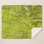 緑の具象要約、アート、ホームデコール、背景 シェルパブランケット (正面(横))