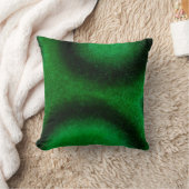 緑の円形マラカイト クッション (ブランケット)
