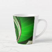 緑の円形階段 カフェラテマグ (右)