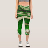 緑の円形階段 カプリレギンス (正面)