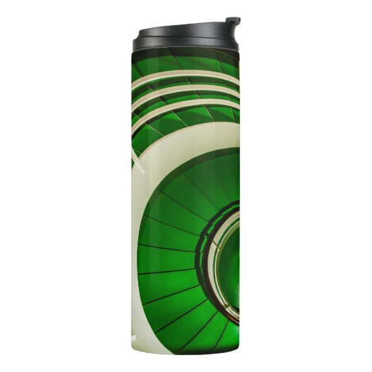 緑の円形階段 タンブラー (回転左)