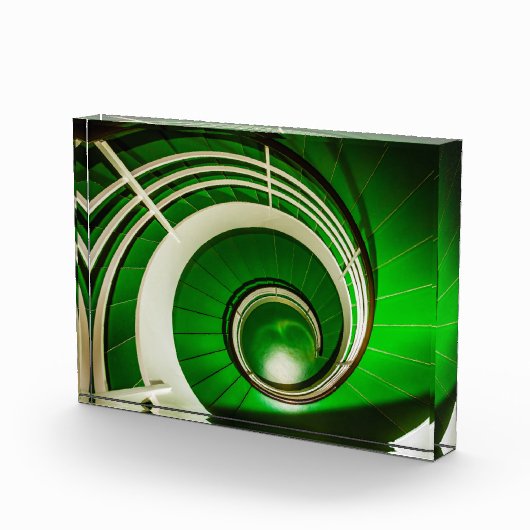 緑の円形階段 フォトブロック (右)