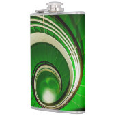 緑の円形階段 フラスク (左)