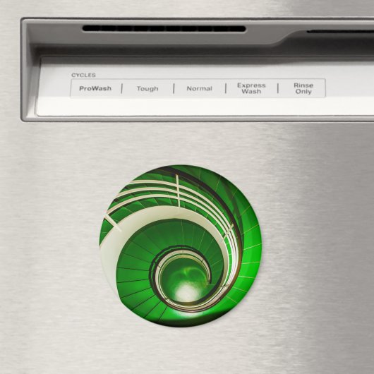 緑の円形階段 マグネット (インサイチュ (食洗機))