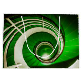 緑の円形階段 ラージペーパーバッグ (裏面)