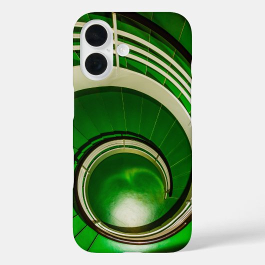 緑の円形階段 Case-Mate iPhoneケース (裏面)