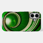 緑の円形階段 Case-Mate iPhoneケース (裏面 (横))