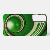 緑の円形階段 SAMSUNG GALAXYケース (裏面横)
