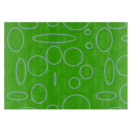 緑の円 カッティングボード (正面)