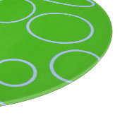 緑の円 カッティングボード (角)