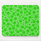 緑の円 マウスパッド (正面)