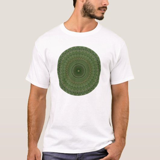 緑の円 | Tシャツ (正面)