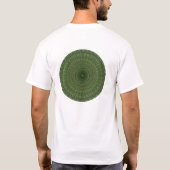 緑の円 | Tシャツ (裏面)