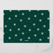 緑の写真を出さない方がよい 箔シーズンカード (裏面)