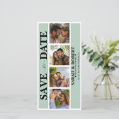 緑の写真ブースコラージュ セーブザデート (スタンド正面)