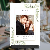 緑の写真名結婚日付 テーブルナンバー