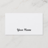 緑の分野の木 名刺 (裏面)