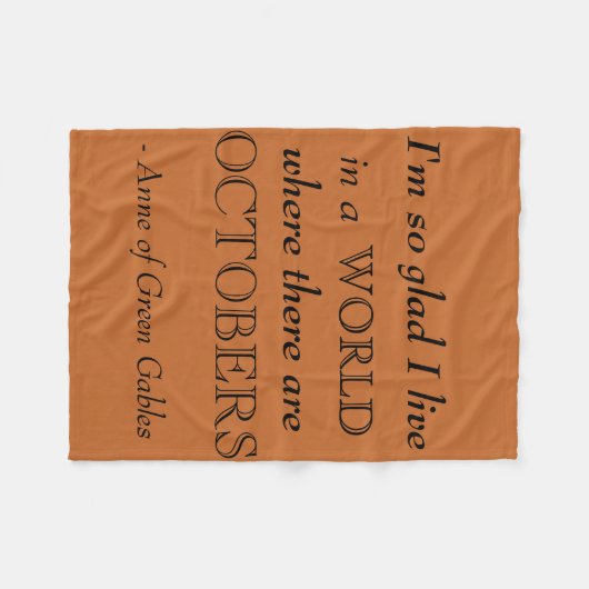 緑の切り妻の秋のフリースブランケットのアン フリースブランケット (正面(横))