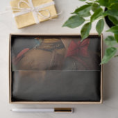 緑の切り離しドレスを着たレディークリケット 薄葉紙 (ギフト)