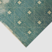 緑の動揺してアールデコ 薄葉紙 (詳細)