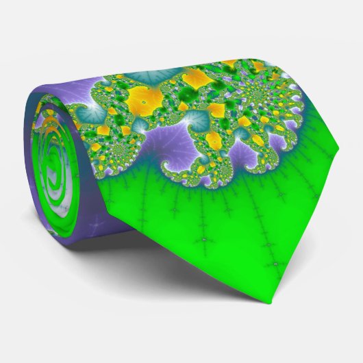 緑の十字(タイ) ネクタイ (ロール)