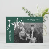 緑の単なる楽しい写真 シーズンカード (スタンド正面)