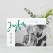 緑の単なる楽しい写真 シーズンカード (スタンド正面)