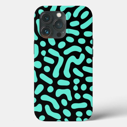 緑の単色のジオメトリ形状 Case-Mate iPhoneケース (裏面)