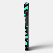 緑の単色のジオメトリ形状 Case-Mate iPhoneケース (裏面 / 左)
