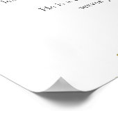 緑の印刷可能なバプティスギフトポスター ポスター (角)