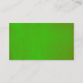 緑の印象 名刺 (裏面)