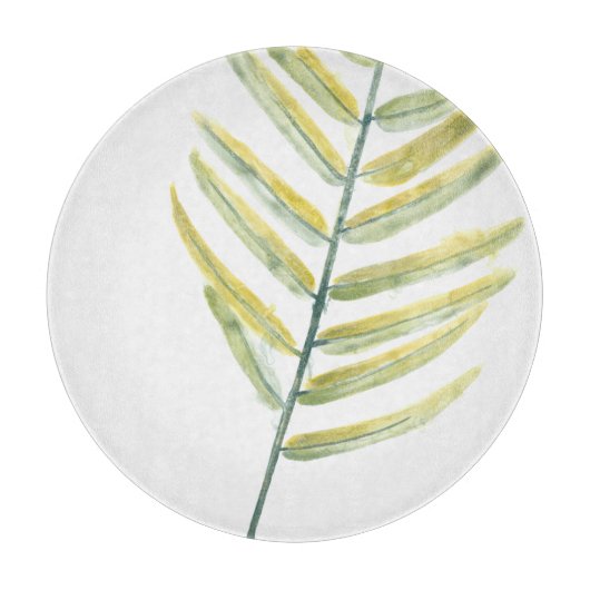 緑の印象VII カッティングボード (正面)