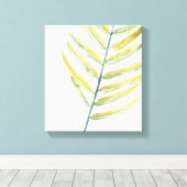 緑の印象VII キャンバスプリント (インサイチュ (ウッドフロア))