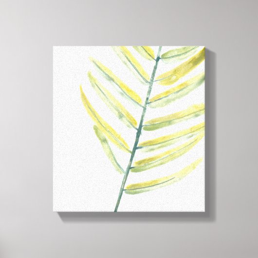 緑の印象VII キャンバスプリント (正面)