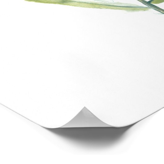 緑の印象VII ポスター (角)