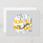 緑の卵とハム | 私をそのままにしておけ ポストカード (正面/裏面)