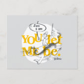 緑の卵とハム | 私をそのままにしておけ ポストカード (正面)