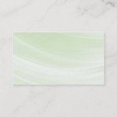 緑の名刺のヒント 名刺 (裏面)