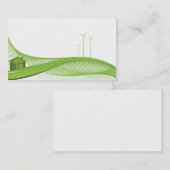 緑の名刺3 名刺 (正面/裏面)