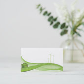 緑の名刺3 名刺 (スタンド正面)