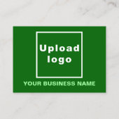 緑の名刺 割引カード (裏面)