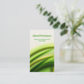 緑の名刺 名刺 (スタンド正面)