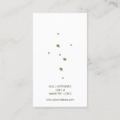 緑の名刺 名刺 (裏面)