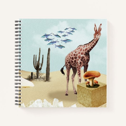 緑の呼吸する惑星 ノートブック (正面)