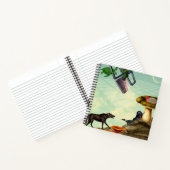 緑の呼吸する惑星 ノートブック (内部)