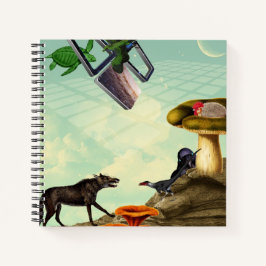 緑の呼吸する惑星 ノートブック