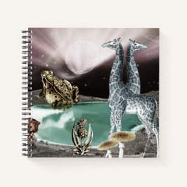 緑の呼吸する惑星 ノートブック