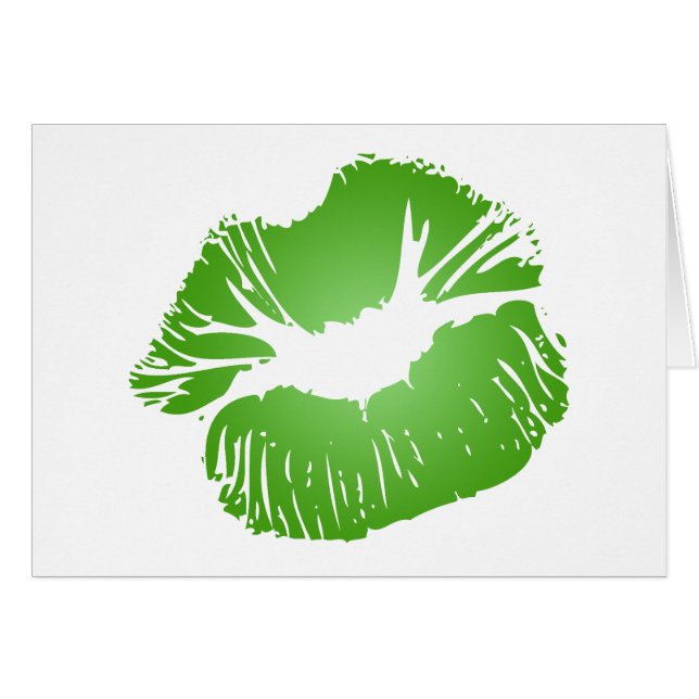 緑の唇 (正面横)