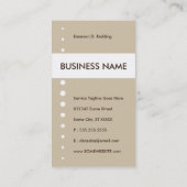 緑の唐辛子クラブ 名刺 (裏面)